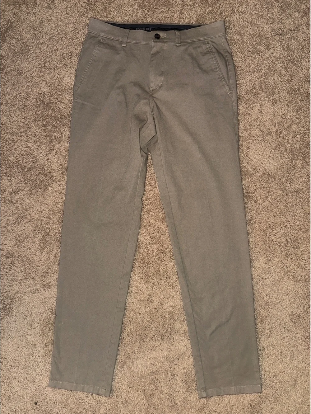 Kenneth Cole Men's Khaki Chino Pants Size 30x32